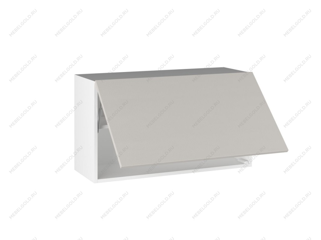 Шкаф АГ-85 (480), Виста (850*316*480) Экокожа Белый, 26312 | изображение 1