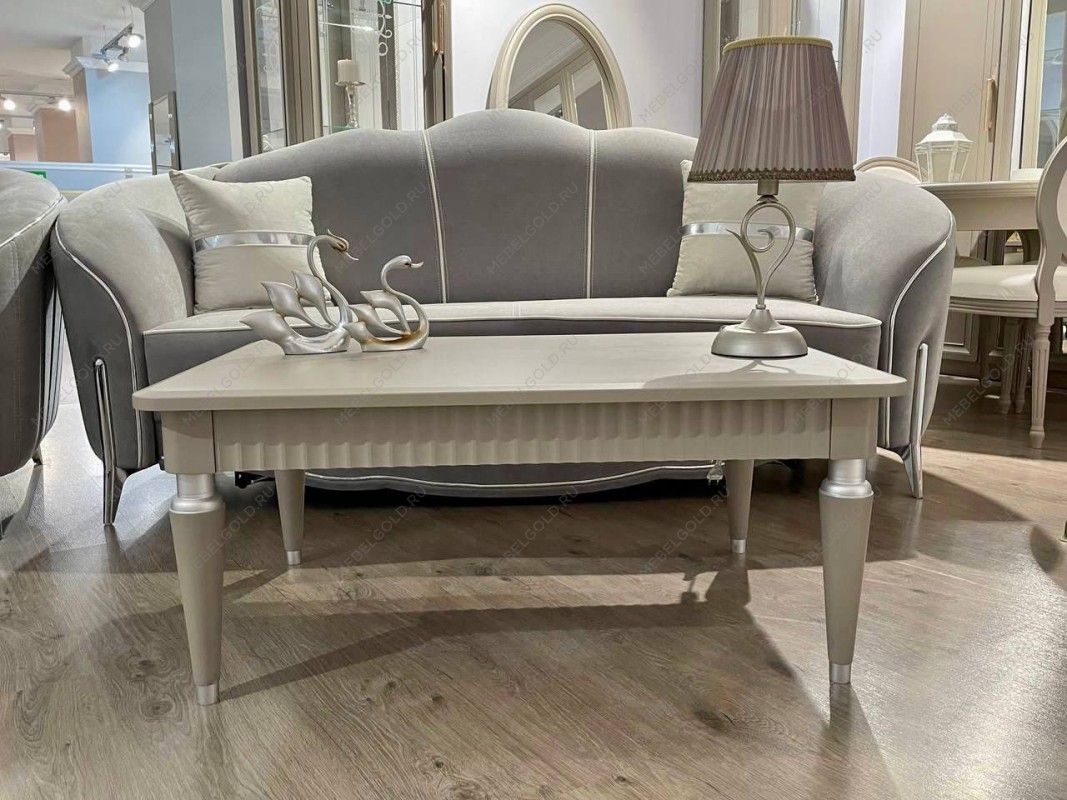 Столик прямоугольный Гравита серый | изображение 4