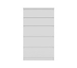 КАСТОР (KULLEN) комод ИКЕА / IKEA 5 ящиков белый | изображение 1