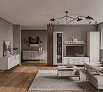 Тумба под телевизор Бетти кашемир RTV2D2S | изображение 7