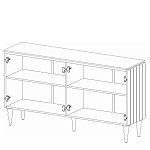 Тумба Лоренсо Графит МН-043-04 | изображение 1