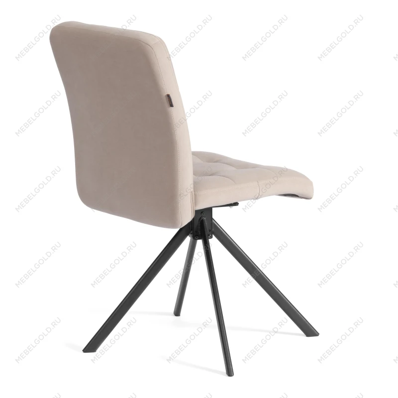 Стул обеденный Medeo, поворотный механизм 360, велюр, бежевый, 7 | изображение 2
