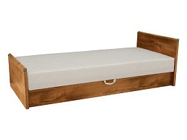 Кровать Индиана JLOZ/90 дуб саттер