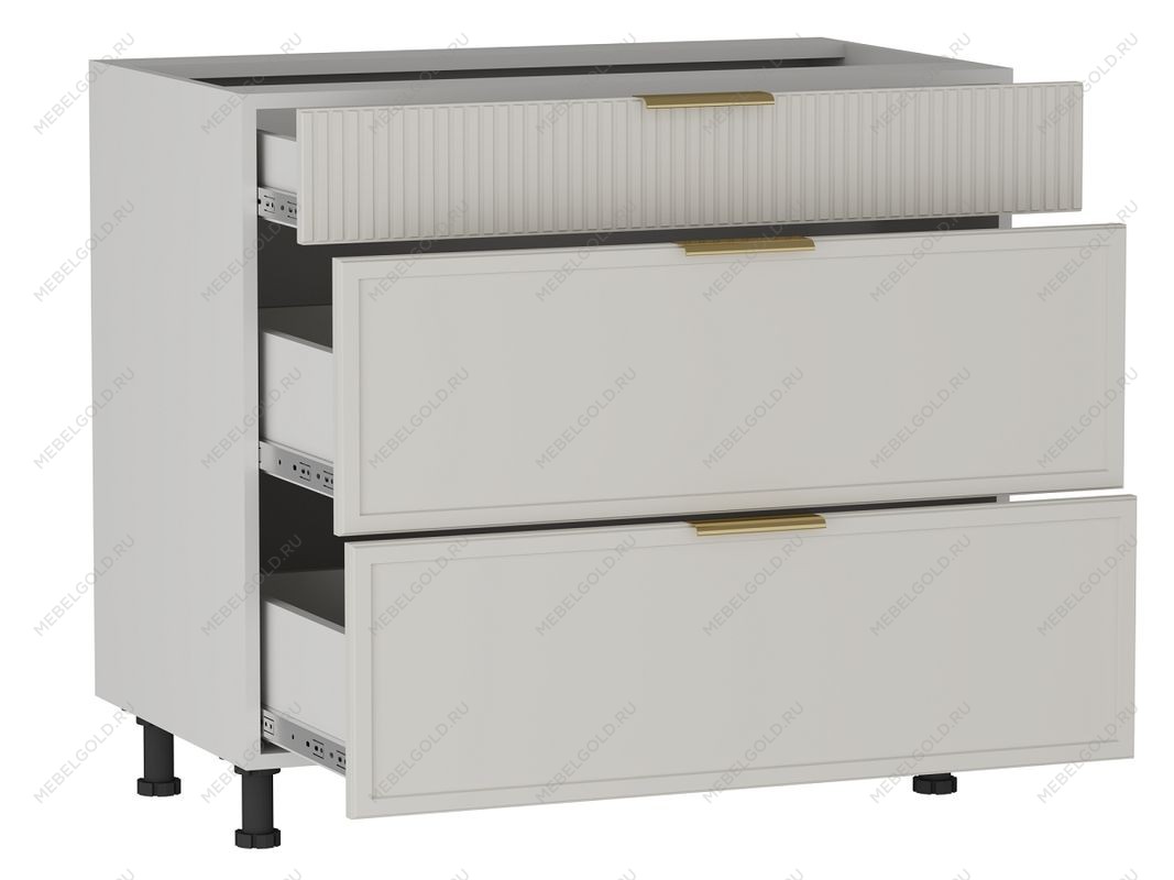 Стол с ящиками СЯ-90 (140/284), Берта (900*528*820) Светлый Мокко, 22929 | изображение 1