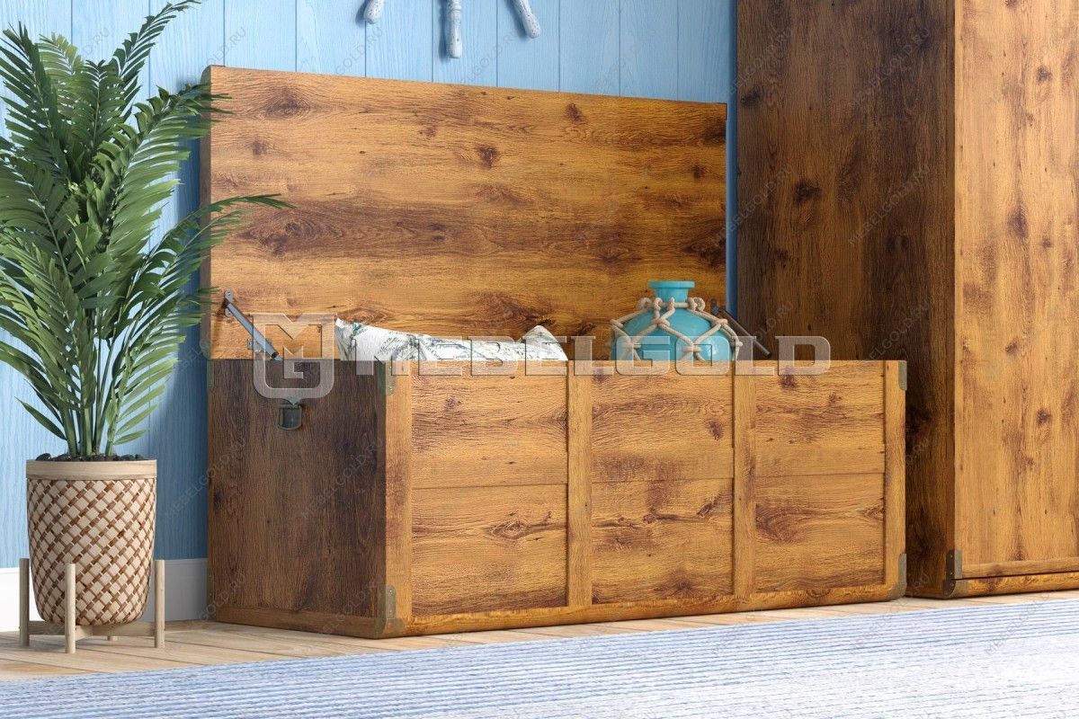 Сундучок Индиана JKUF/120 дуб саттер | изображение 3