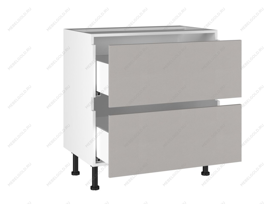 Стол с ящиками СЯ-(2)-80 Start Soft Boyard, Виста (800*523*870) Экокожа Бежевый, 26416 | изображение 1