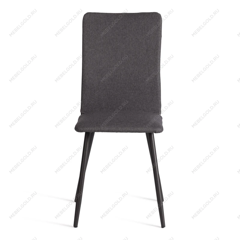 Стул обеденный La Rousse (2 шт. в упаковке), NEW, ткань рогожка, тёмно-серый, F68, 45х55х93 см | изображение 4