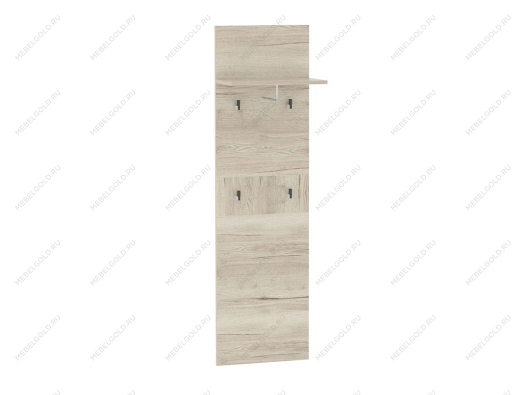 Вешалка 450 ПМ-11, Мале (450*250*1556) Дуб галифакс белый, 50510