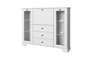 Лобня - Тумба Тиффани 2V1D3S белый