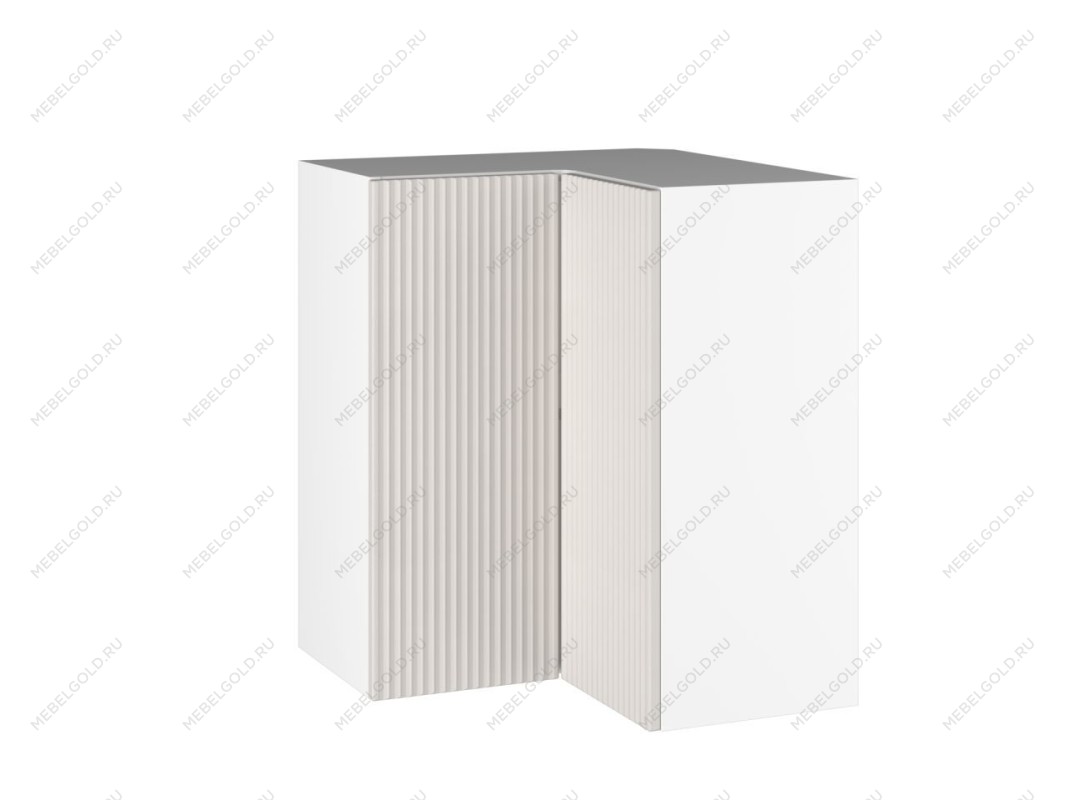 Шкаф ШУГ-60, Виста (600*600*720) Экокожа Белый, 26252