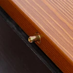 Стол Соната Люкс раздвижной/Sonata Lux extension table, массив сосны, антик /графит, 120-(150)х75х75 см | изображение 12