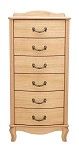 Комод Джульетта узкий 6 ящ. (светлый дуб) | изображение 2