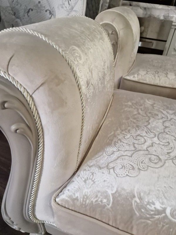 Оттоманка Мокко с двумя подлокотниками бежевый | изображение 14