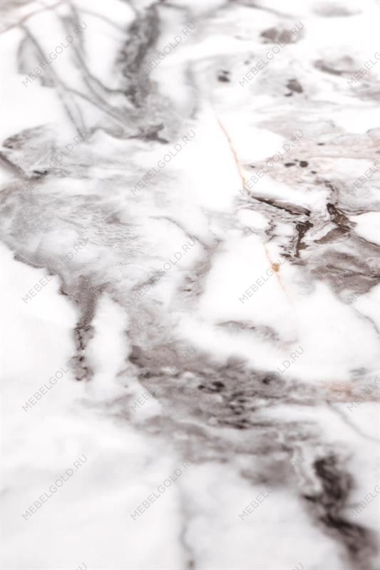 Комплект Halmar FORMOSA, 2 стола журнальных (белый мрамор/черный) | изображение 6