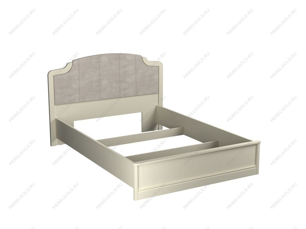 Кровать (каркас) Люкс 1400, Сиена (1594*2110*1090) Береза бежевая, 12308 | изображение 2