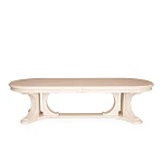 Стол VERSAL овальный, бук, мдф, 300 (350/400) х 110 х 78 см, бежевый патина | изображение 2