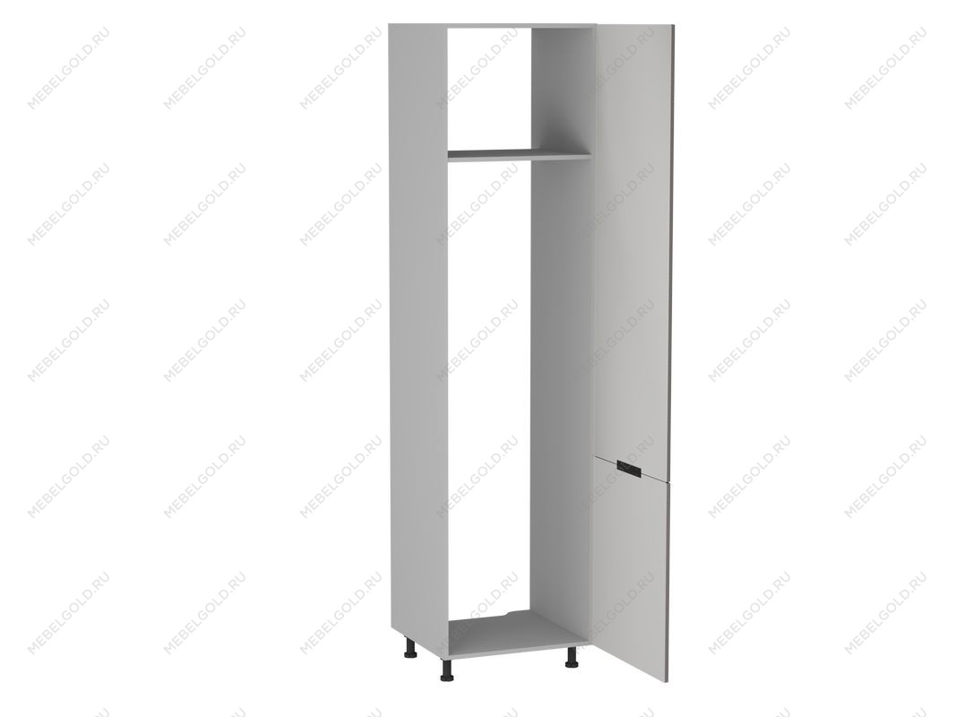 Шкаф-пенал 960 ПХ-60, Ватель (600*566*2406) Экокожа Мокко, 23737 | изображение 1