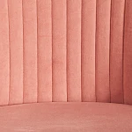 Кресло MELODY, флок, розовый, 137 | изображение 6