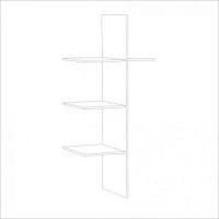 Полки со штангой Натали для 2-ств шкафа