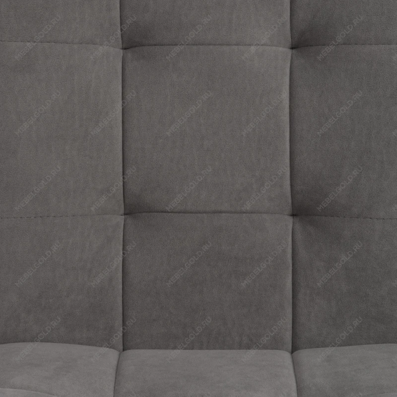 Стул обеденный Medeo, флок, серый/черный, 29, 47х56х89 | изображение 6