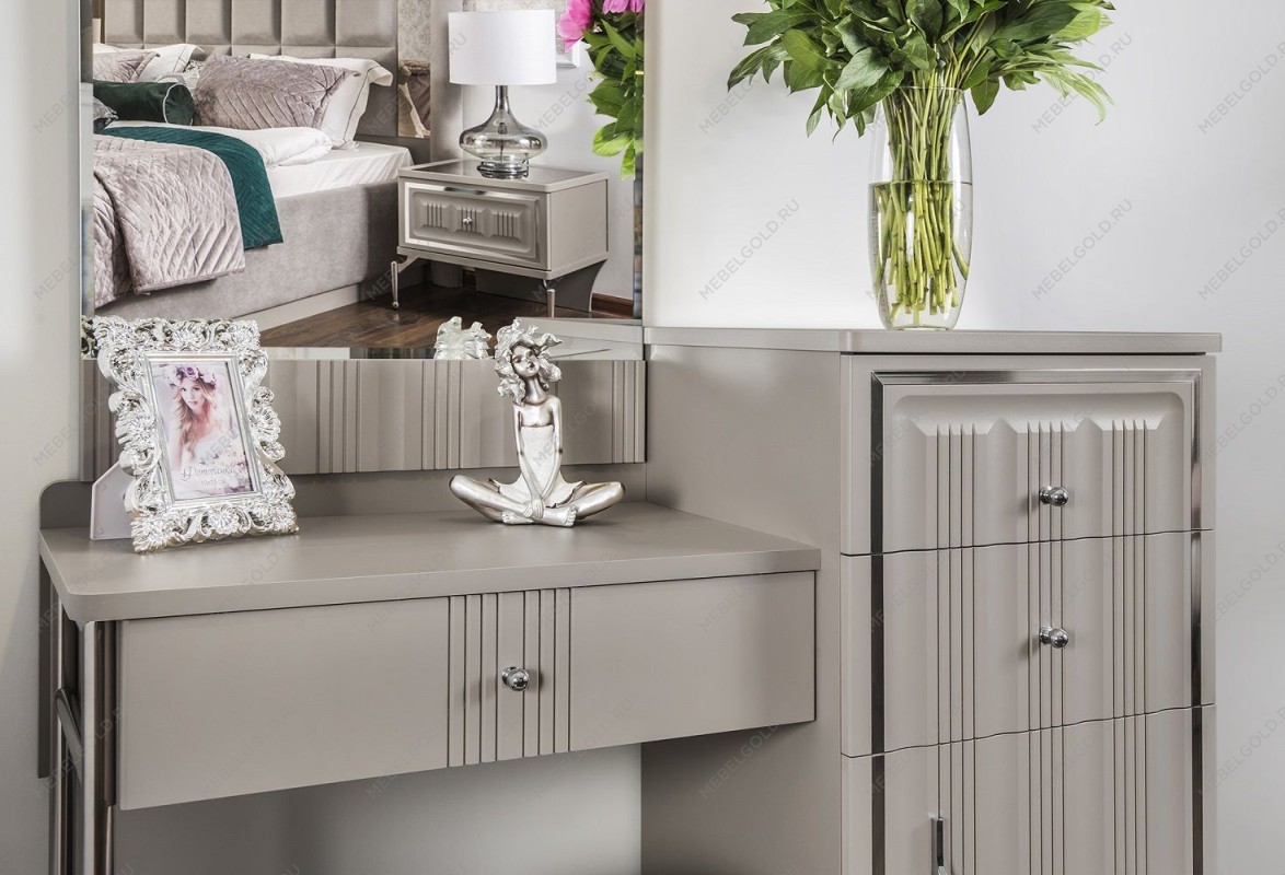 Туалетный столик Замира серый камень | изображение 3