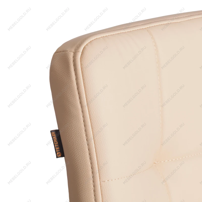 Полубарный стул Medeo/Медео, экокожа, бежевый, 42х56х102 см | изображение 8