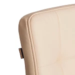 Полубарный стул Medeo/Медео, экокожа, бежевый, 42х56х102 см | изображение 8