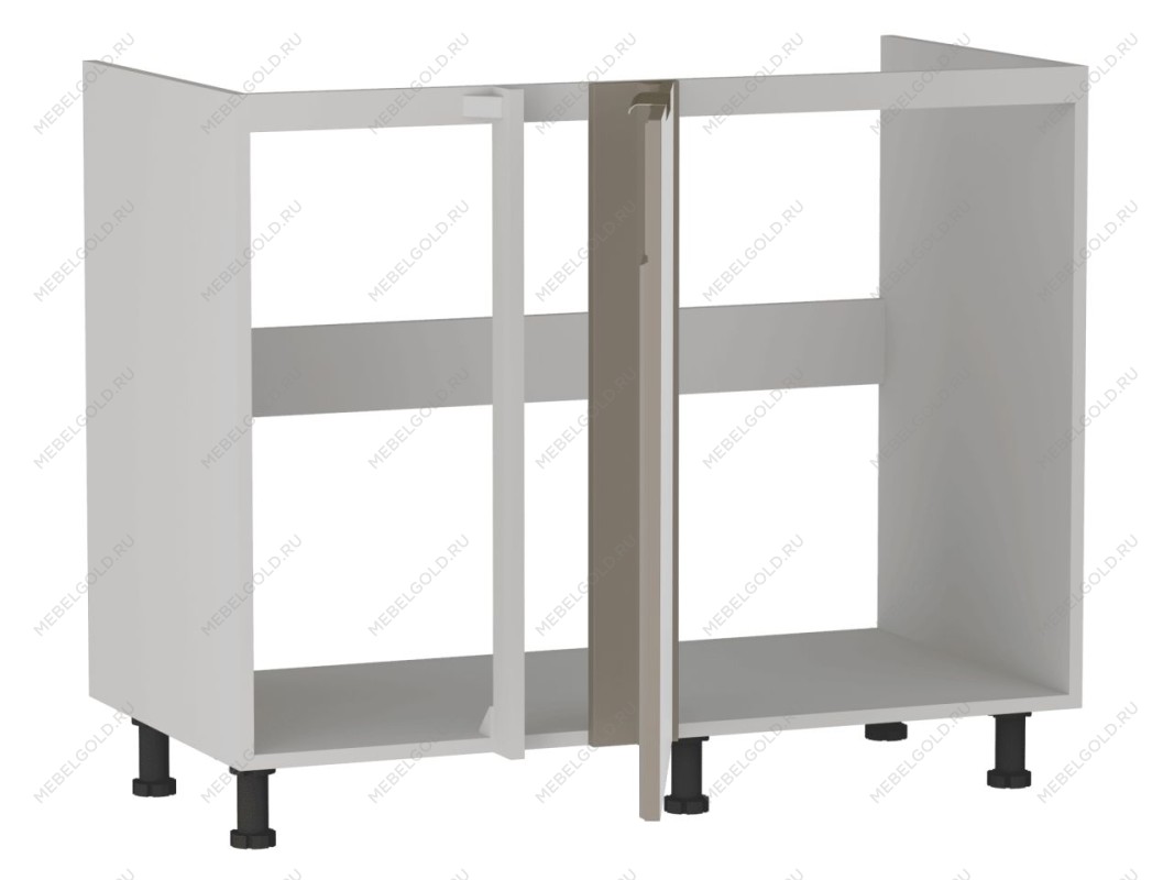 Стол под мойку угловой СМУ-110, Берта (1000*554*820) Мокко, 25119 | изображение 3