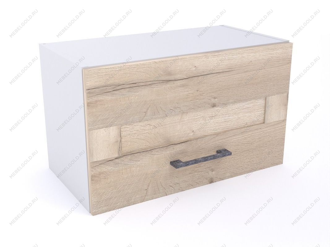 Шкаф под вытяжку (360) ШВ-60, Дублин (600*320*360) Дуб галифакс белый, 21632