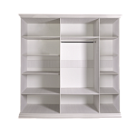 Шкаф 5-и дв. для платья и белья (без зеркала) Амели дуб АМШ2/5 | изображение 1