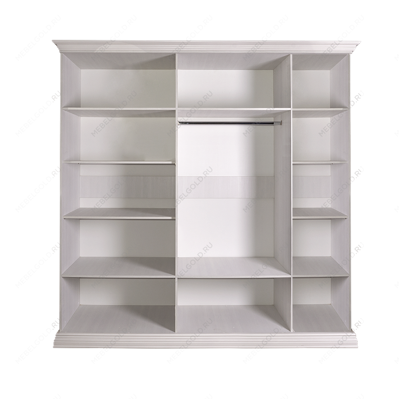 Шкаф 5-и дв. для платья и белья (без зеркала) Амели дуб АМШ2/5 | изображение 1