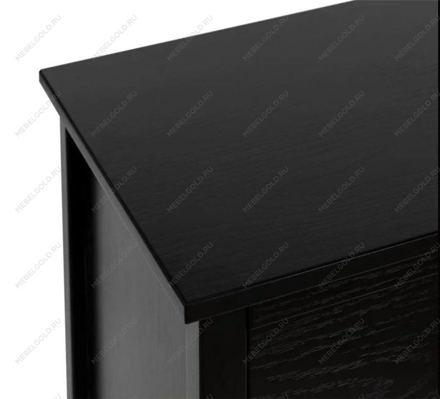 Комод Хитроу (5 ящ) (черный) | изображение 2