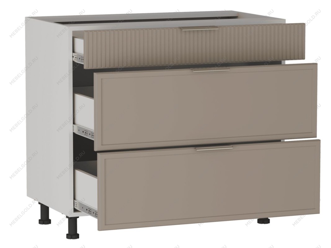 Стол с ящиками СЯ-90 (140/284), Берта (900*528*820) Мокко, 25126 | изображение 1