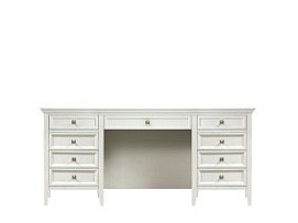 Стол письменный двухтумбовый Manhattan (Молочный)