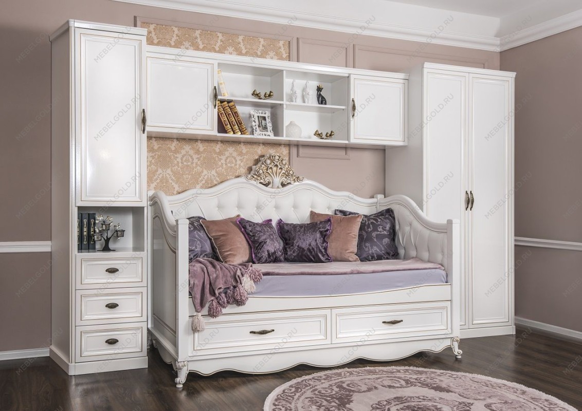 Диван кровать Натали белый глянец | изображение 4