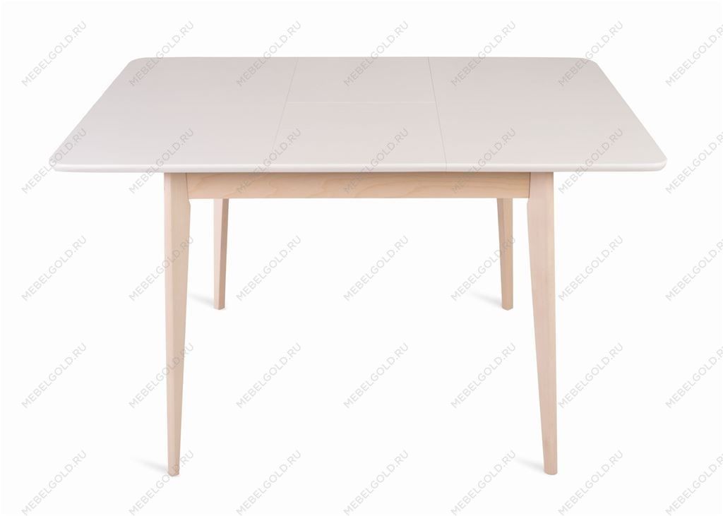 Стол Рэй-0090 (беленый дуб/белая эмаль) Квадратный | изображение 2