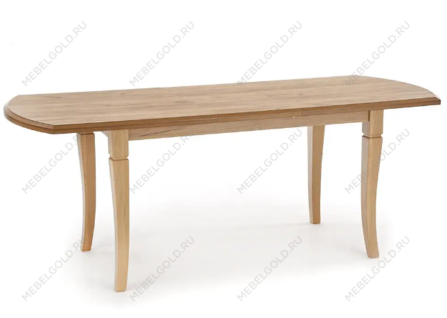 Стол обеденный Halmar FRYDERYK 160/240 раскладной (дуб крафт) | изображение 2