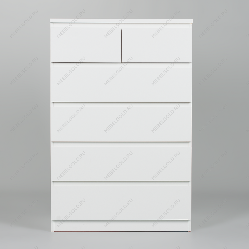 МАЛЬТА комод ИКЕА / IKEA 4+2 ящика 80х121 белый | изображение 2