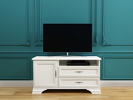 Тумба Кентаки RTV 1D2S белый