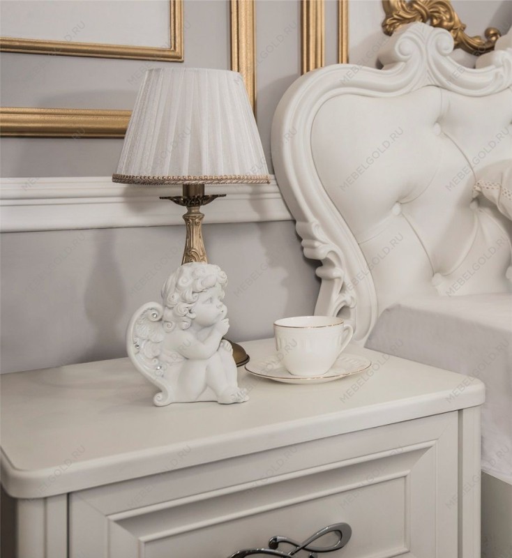 Тумба прикроватная Мишель белый матовый | изображение 2