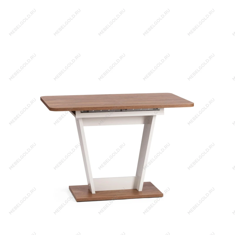 Стол обеденный FOX раздвижной, ЛДСП, 68.6x110-145x75 см, Дуб Канзас/Пепел | изображение 3