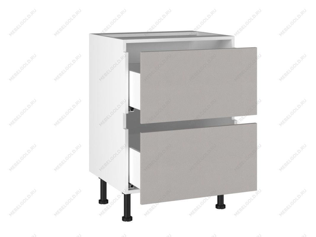 Стол с ящиками СЯ-(2)-60 Start Soft Boyard, Виста (600*523*870) Экокожа Бежевый, 26414 | изображение 1