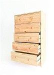Комод Раст 5 ящиков (натуральный) | изображение 1