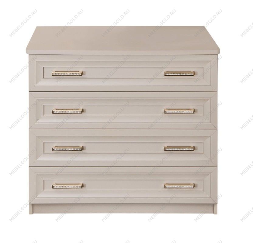 Комод Мокко 4 ящика бежевый | изображение 1