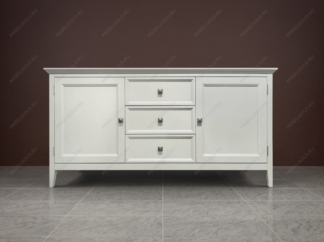 Комод 2 дверки 3 ящика Manhattan (Молочный) | изображение 1