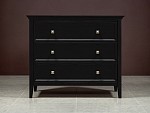 Комод 3 ящика Manhattan (Черный) | изображение 2
