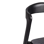 Стул ASGARD, дерево вяз, черный, 48х43х76 см | изображение 8