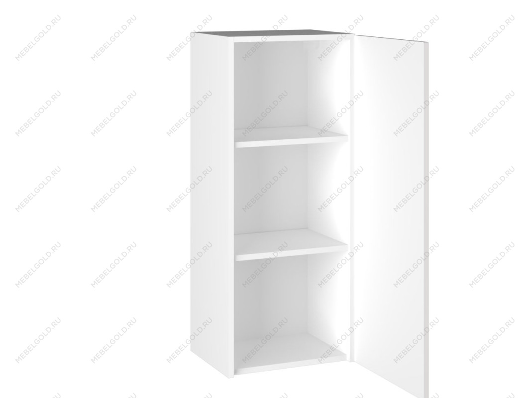 Шкаф 960 ШГ-40, Виста (400*316*960) Экокожа Белый, 26254 | изображение 1