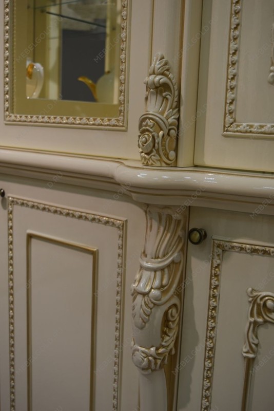 Сервант Джоконда 4-ств крем глянец | изображение 8