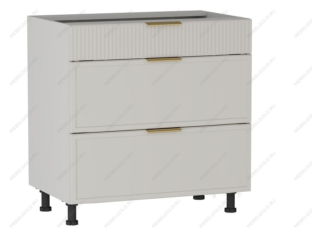 Стол с ящиками СЯ-80 (140/284), Берта (800*528*820) Светлый Мокко, 22928